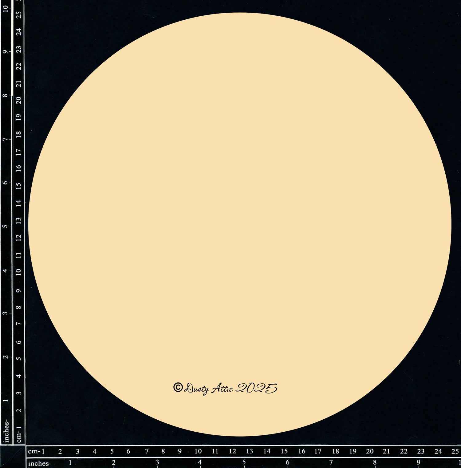 MDF Art Base #3 - Circle