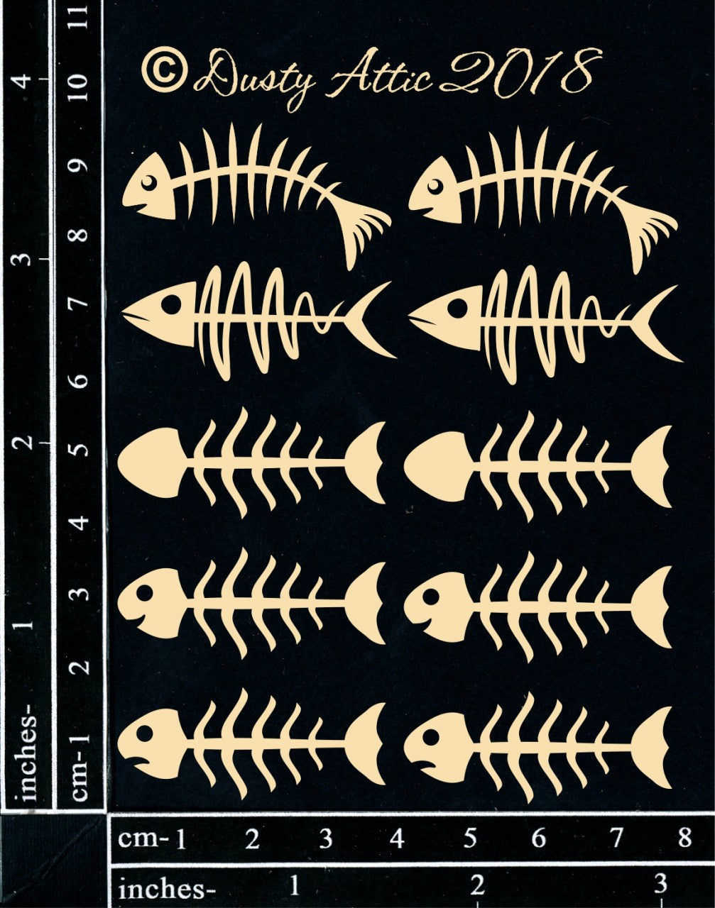 Mini Skeleton Fish image 0