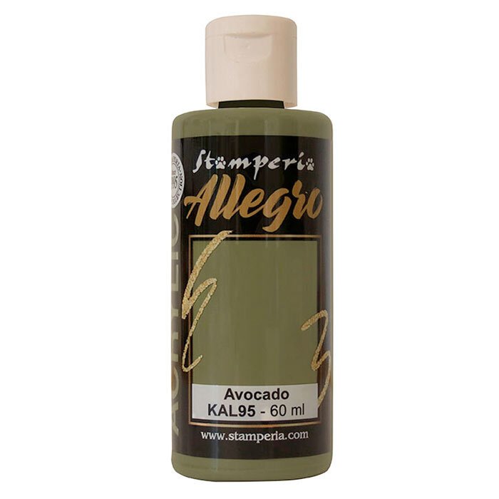 Stamperia Allegro Paint 60ml - Avocado image 0