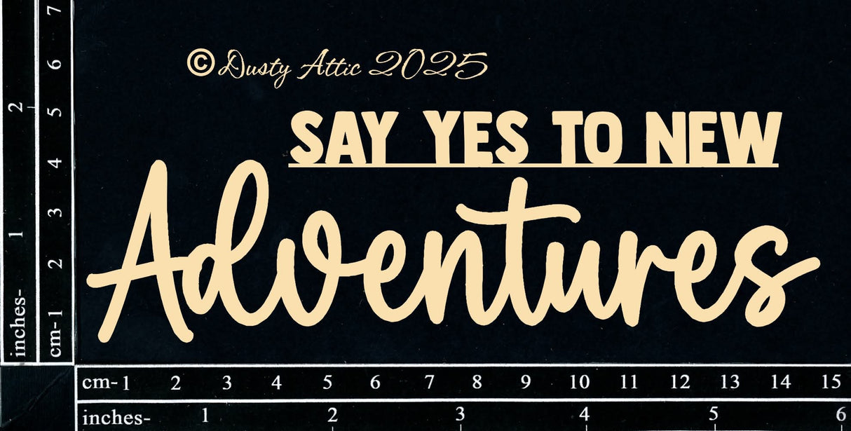 Say Yes To New Adventures image 0