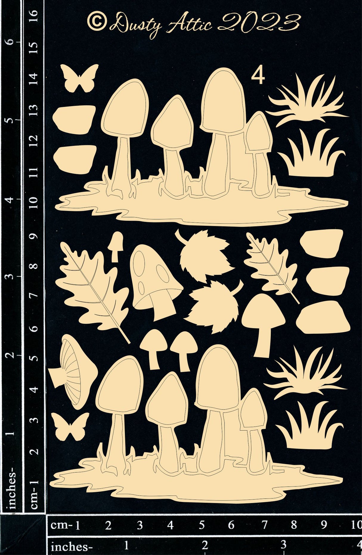 Magic Mushrooms Cluster #4 image 0