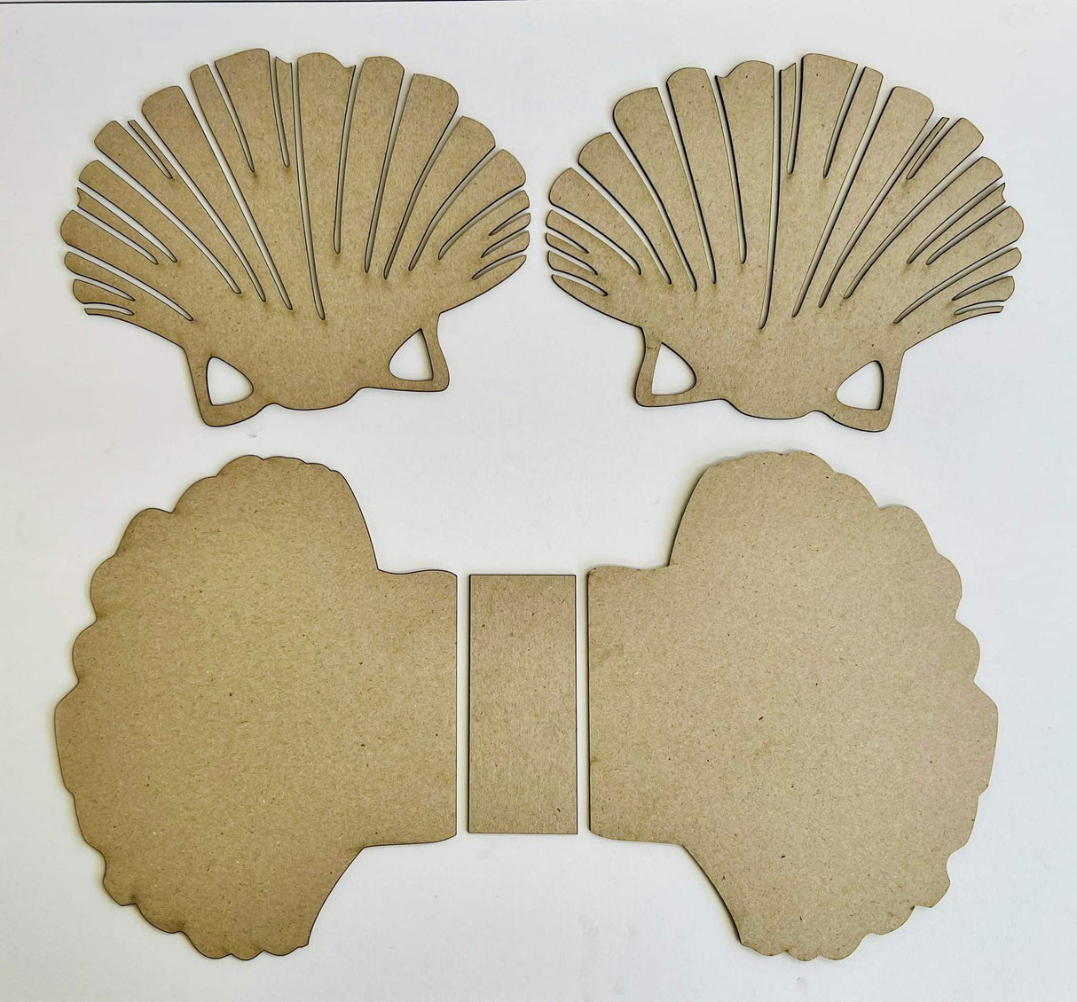 Mini Album Cover Set #16 - Fan Seashell image 1