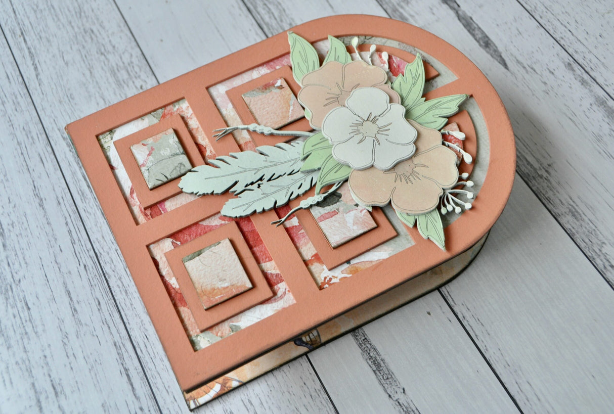 Mini Album Cover Set #8 - Panel Door image 1