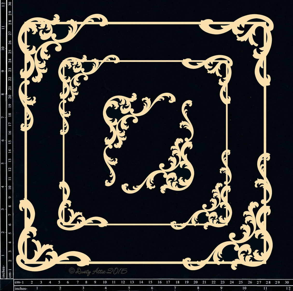 Baroque Frame Set - Square image 0