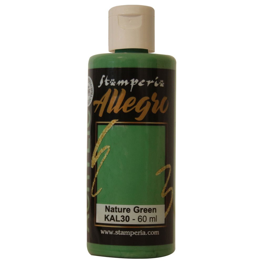 Stamperia Allegro Paint 60ml - Nature Green image 0