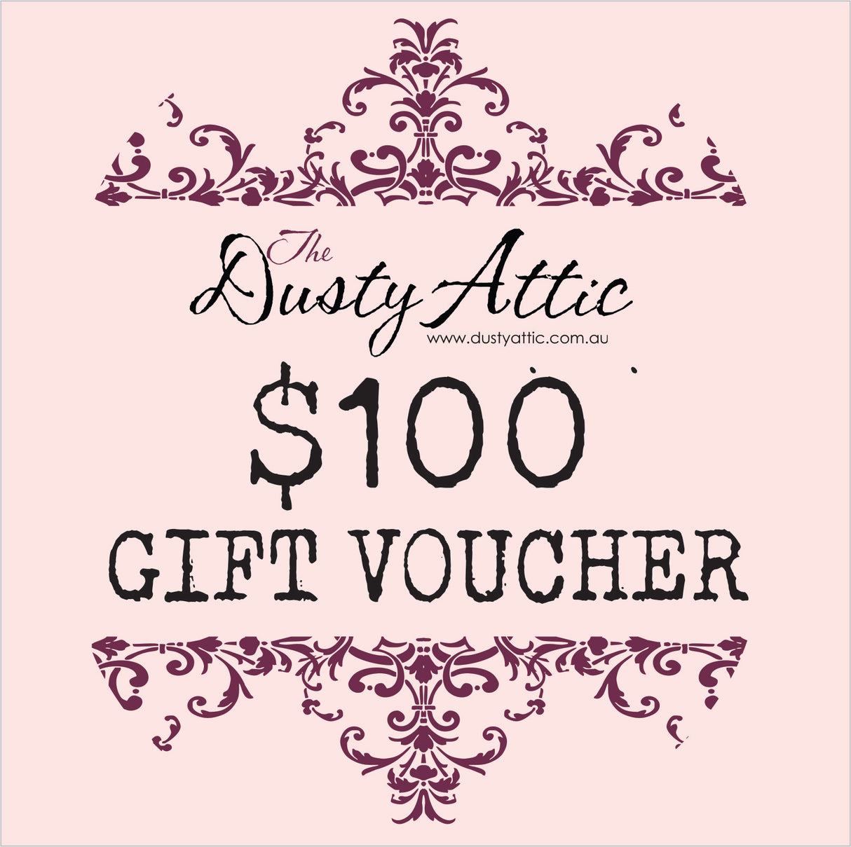 Dusty Attic Gift Voucher
