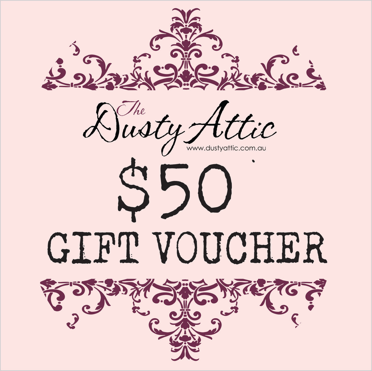 Dusty Attic Gift Voucher