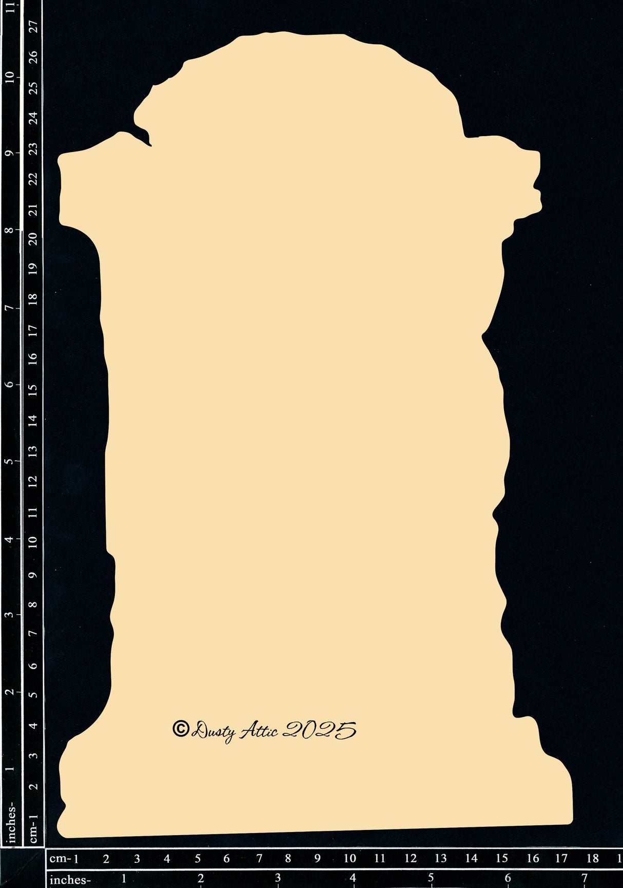 MDF Art Base #8 - Tombstone