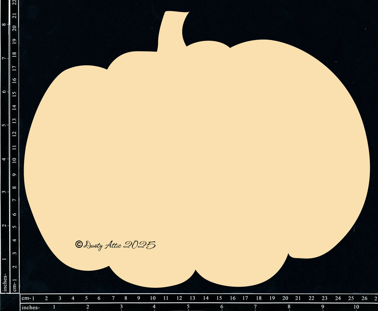 MDF Art Base #6 - Pumpkin