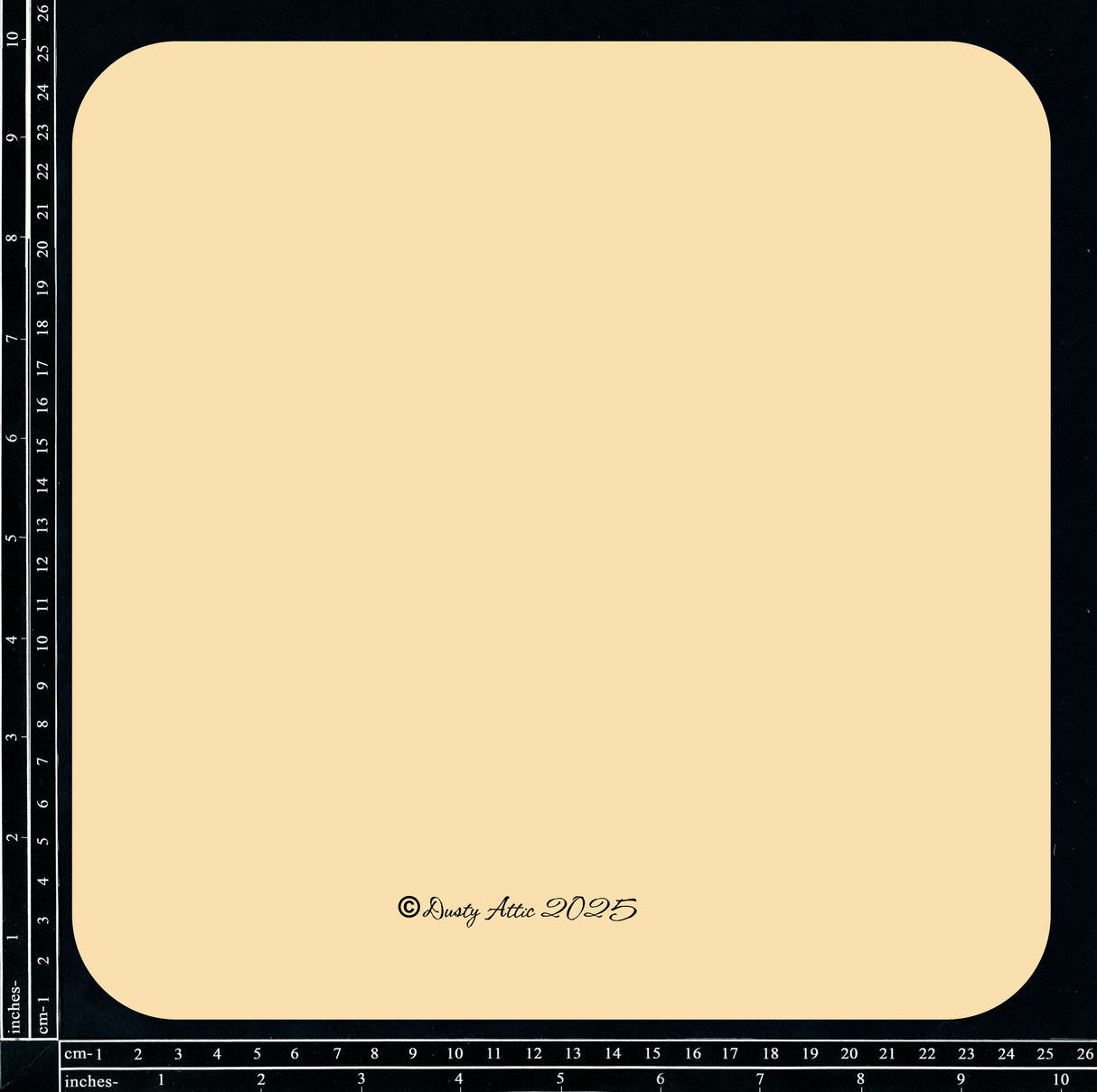 MDF Art Base #4 - Square