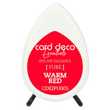 Card Deco Ink - Warm Red