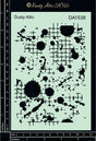 Distressed Grid Stencil image 0