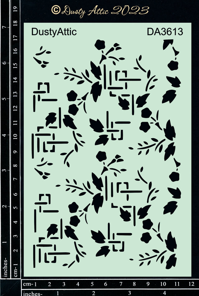 Ivy Grid Stencil image 0