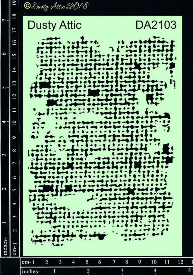 Burlap Stencil image 0