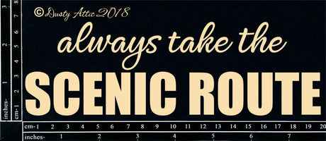 Always Take The Scenic Route image 0