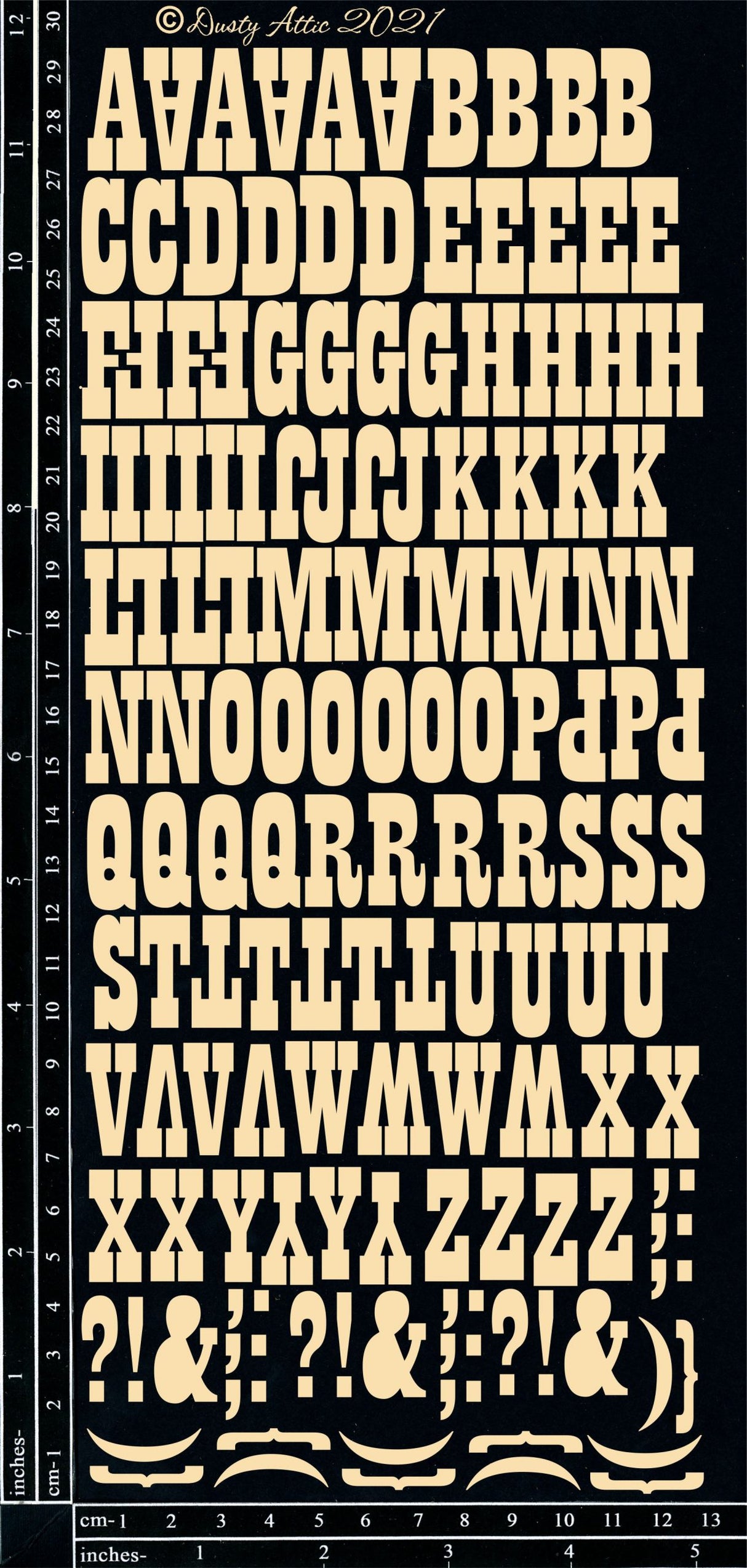 Wild West ABC Set image 0