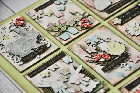 Designer Kit # 245 - Easter ATC Board image 1