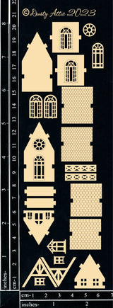 Tiny 3D House set image 0