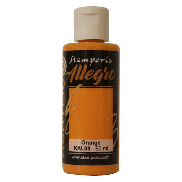 Stamperia Allegro Paint 60ml - Orange image 0
