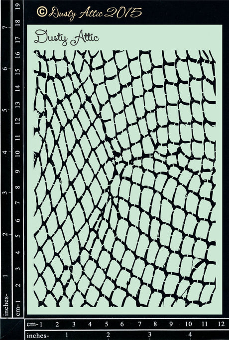 Fishnet #2 Stencil image 0