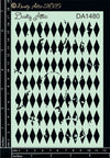 Distressed Diamonds Stencils image 0
