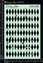 Distressed Diamonds Stencils image 0