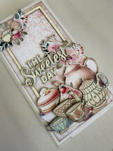 3D MDF Tea Pot and Cup Album Holder and Album Set image 2