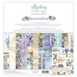 Mintay Lavendar Farm 12" Scrapbooking Paper Set image 0