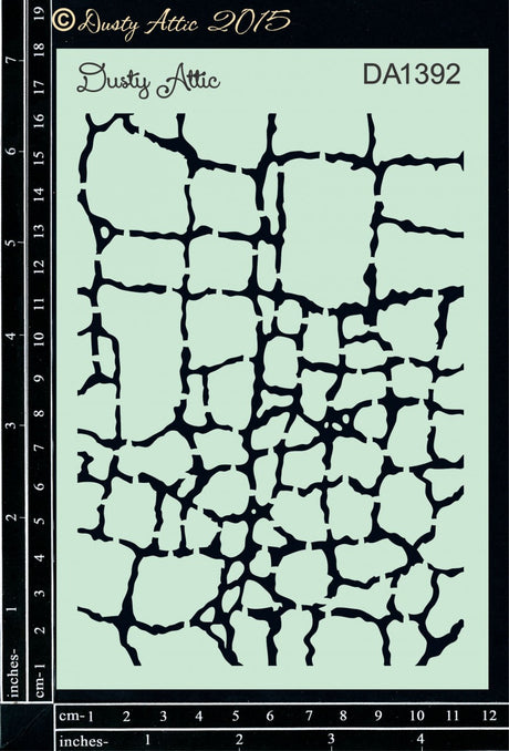 Cracked Stone Stencil image 0