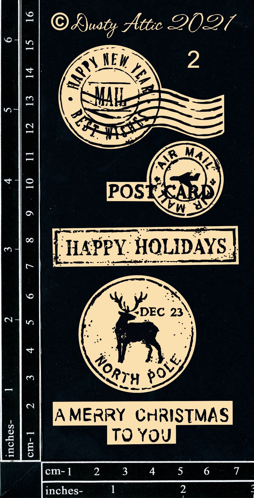 Christmas Postmarks #2 image 0