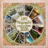 Year In Review Cover Page Chipboard