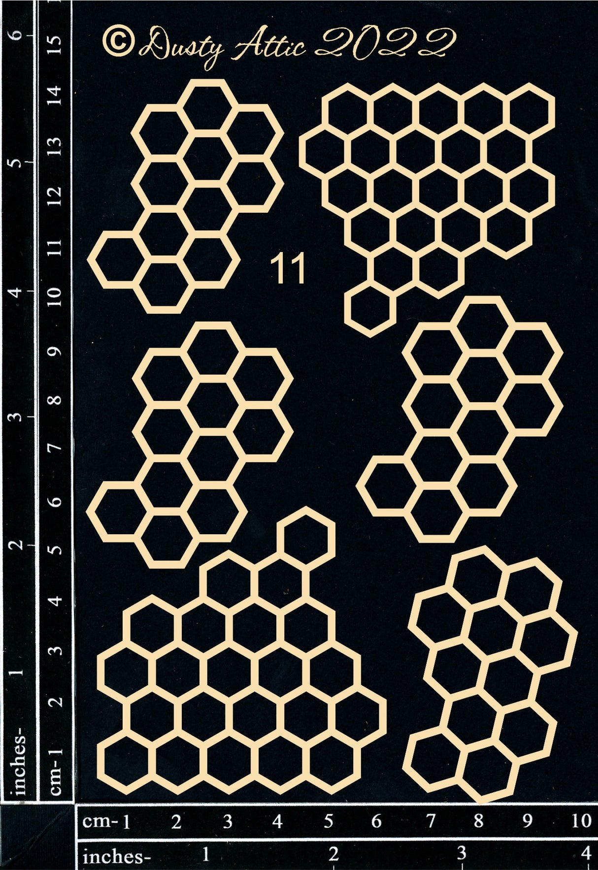 Broken Bits #11 - Honeycomb image 0