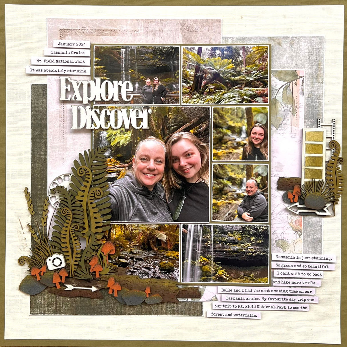 Custom Mixed Chipboard #199 image 1
