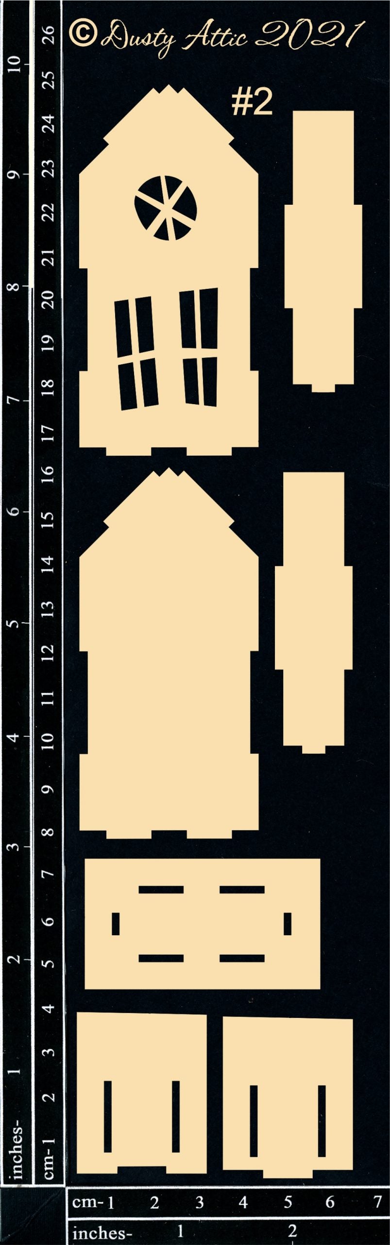 3D Haunted House #2 (Narrow) image 1