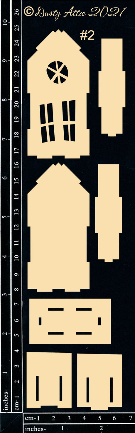 3D Haunted House #2 (Narrow) image 1
