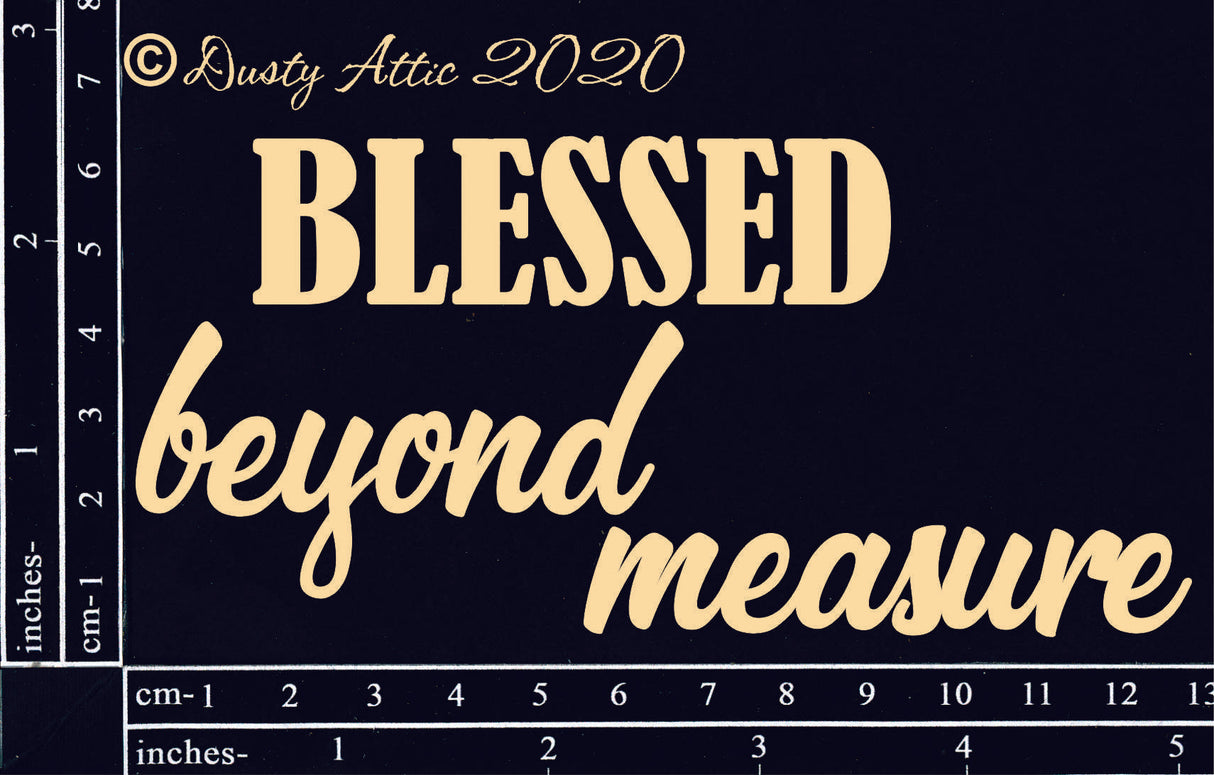 Blessed Beyond Measure image 0