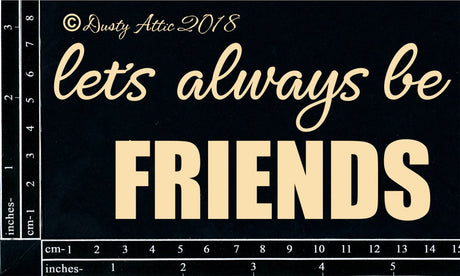 Let's Always Be Friends image 0