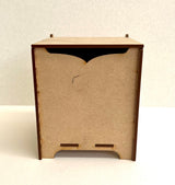 MDF Square Flip Lid Box image 1
