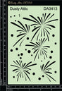 Fireworks Stencil #1 image 0