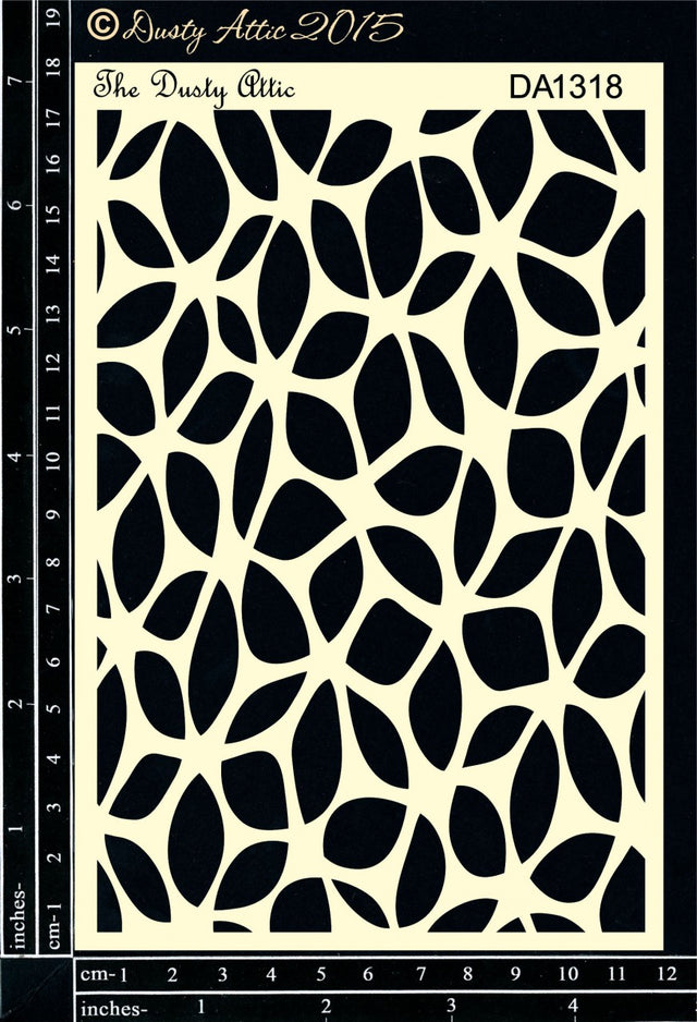 Warped Flower Stencil image 0