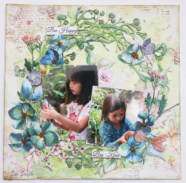 Designer Scrapbooking Kit - Bee Happy Bee Kind by Sue Smyth image 0
