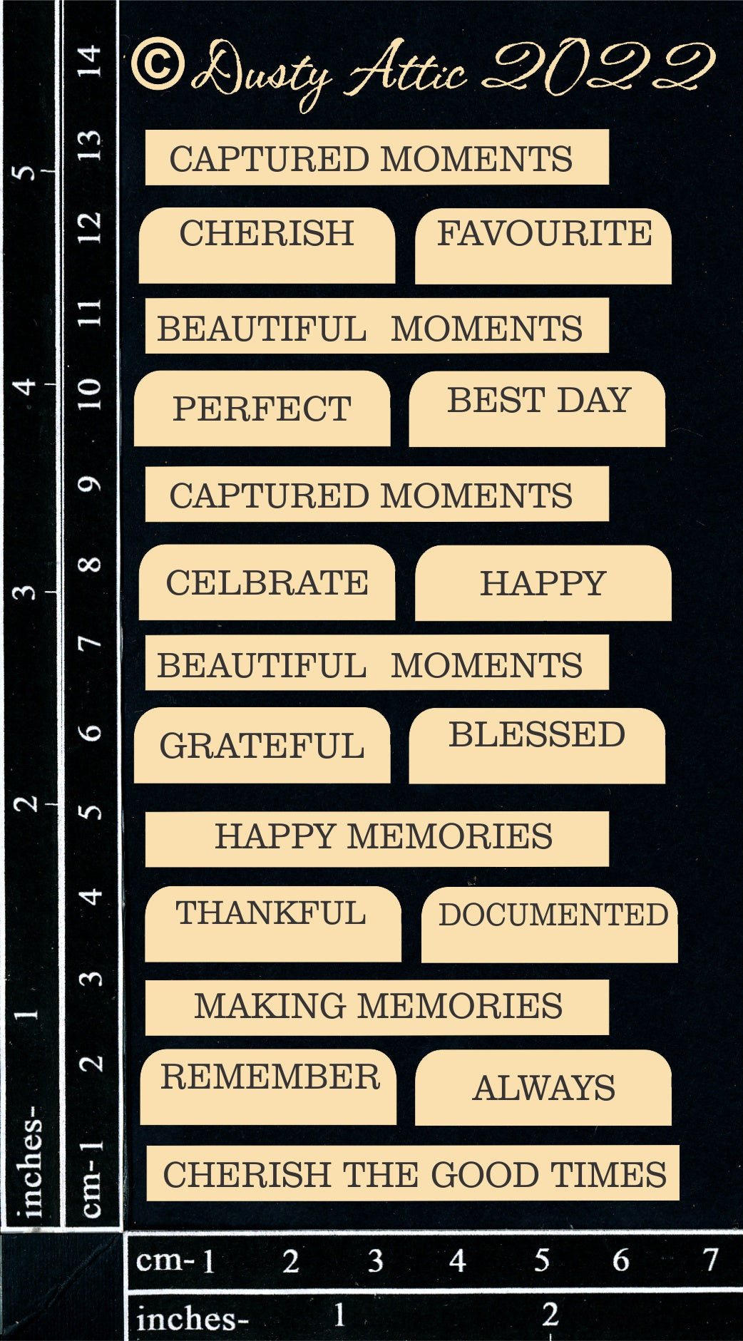 Word Strips #2 image 0
