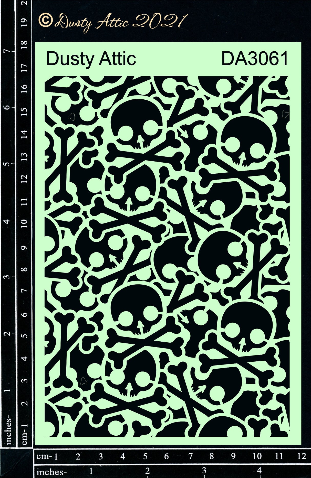 Skull & crossbone Stencil image 0