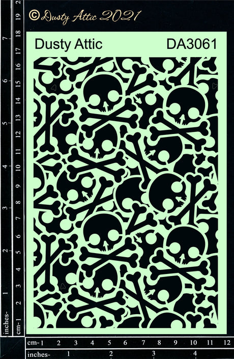 Skull & crossbone Stencil image 0