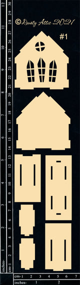 3D Haunted House #1 (Narrow) image 1