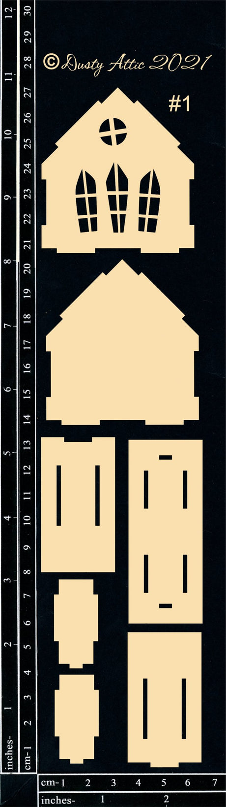 3D Haunted House #1 (Narrow) image 1