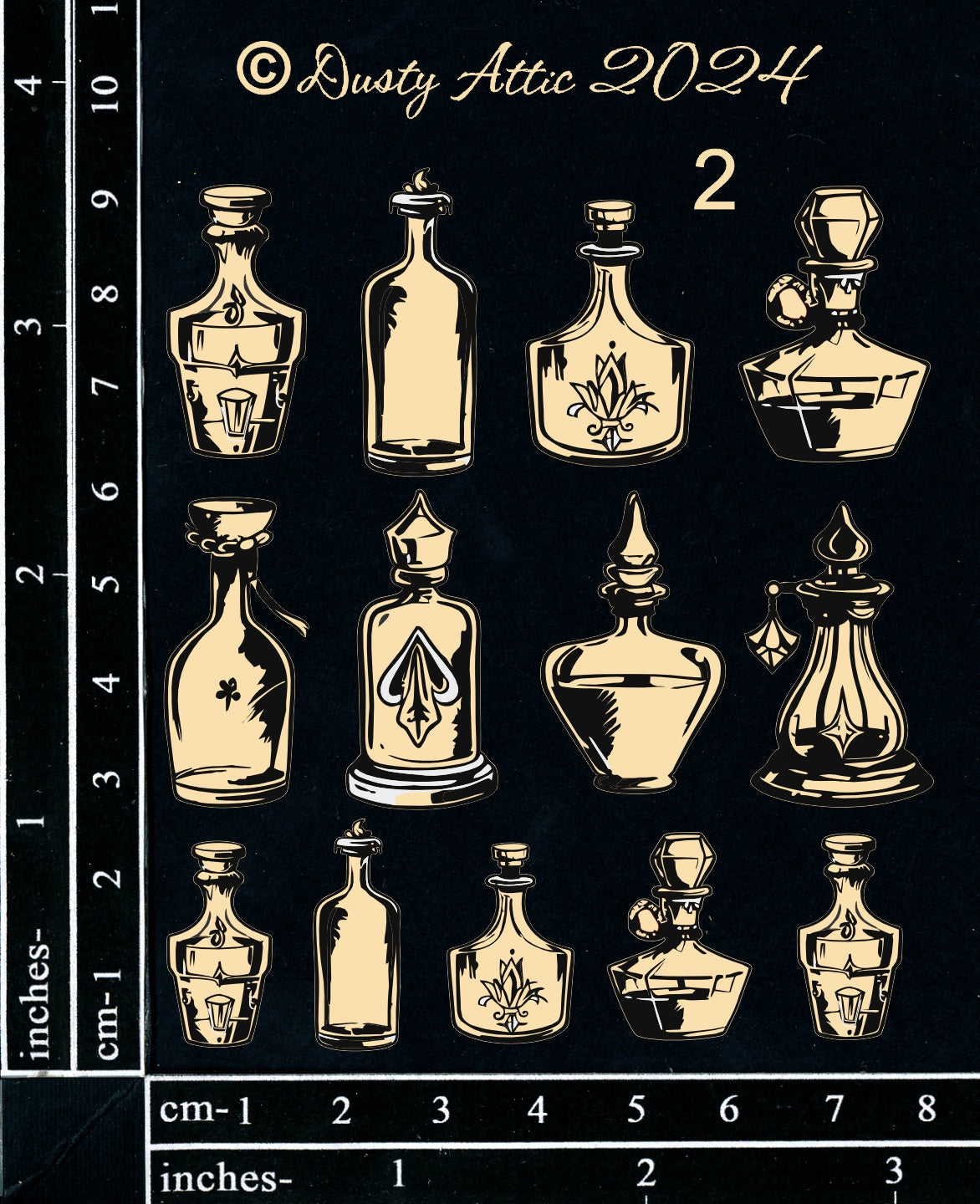 Mini Potion Bottles  #2 image 0