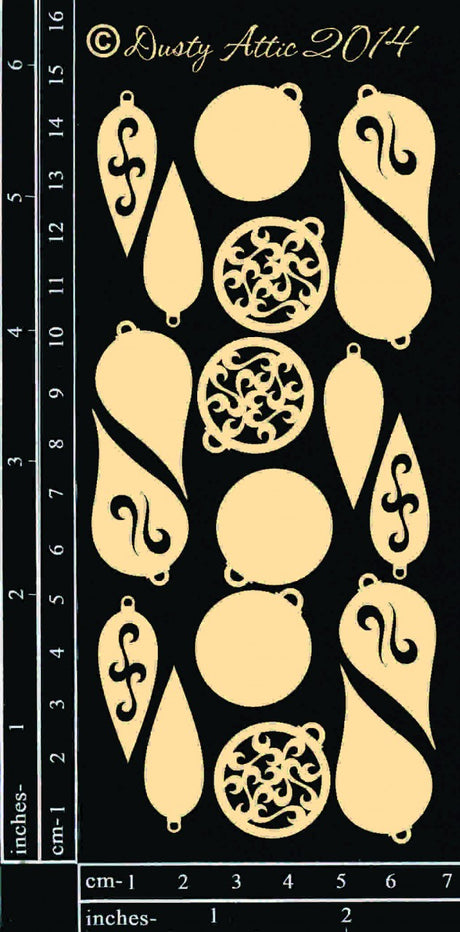 Christmas Ornaments Mini - 18pk image 0