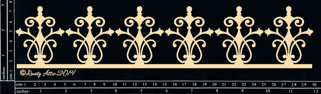 French Flourish Border image 0