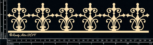French Flourish Border image 0